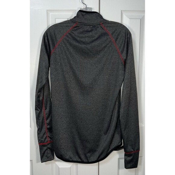 Colosseum Ohio State Buckeys Pullover Long Sleeve Zip Collar Womens Size Large - Picture 3 of 8